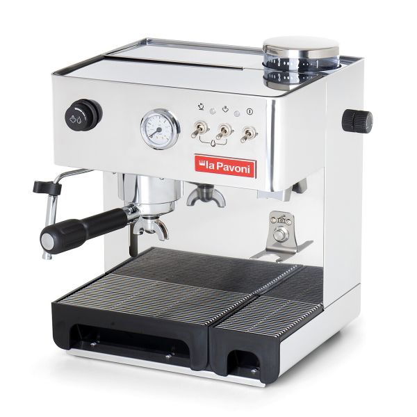 LPCDMB02EU Siebträgermaschine mit integrierter Kaffeemühle New Domus Bar