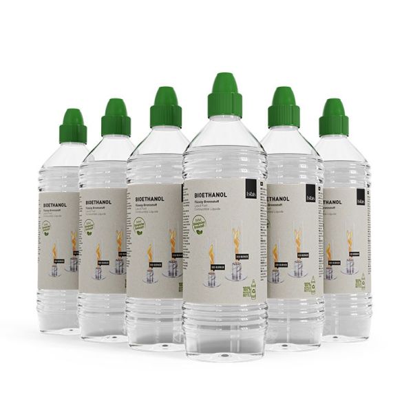 Bioethanol (6er Pack) für SPIN 900 I 1200 I 1500 Flüssig-Brennstoff 00525