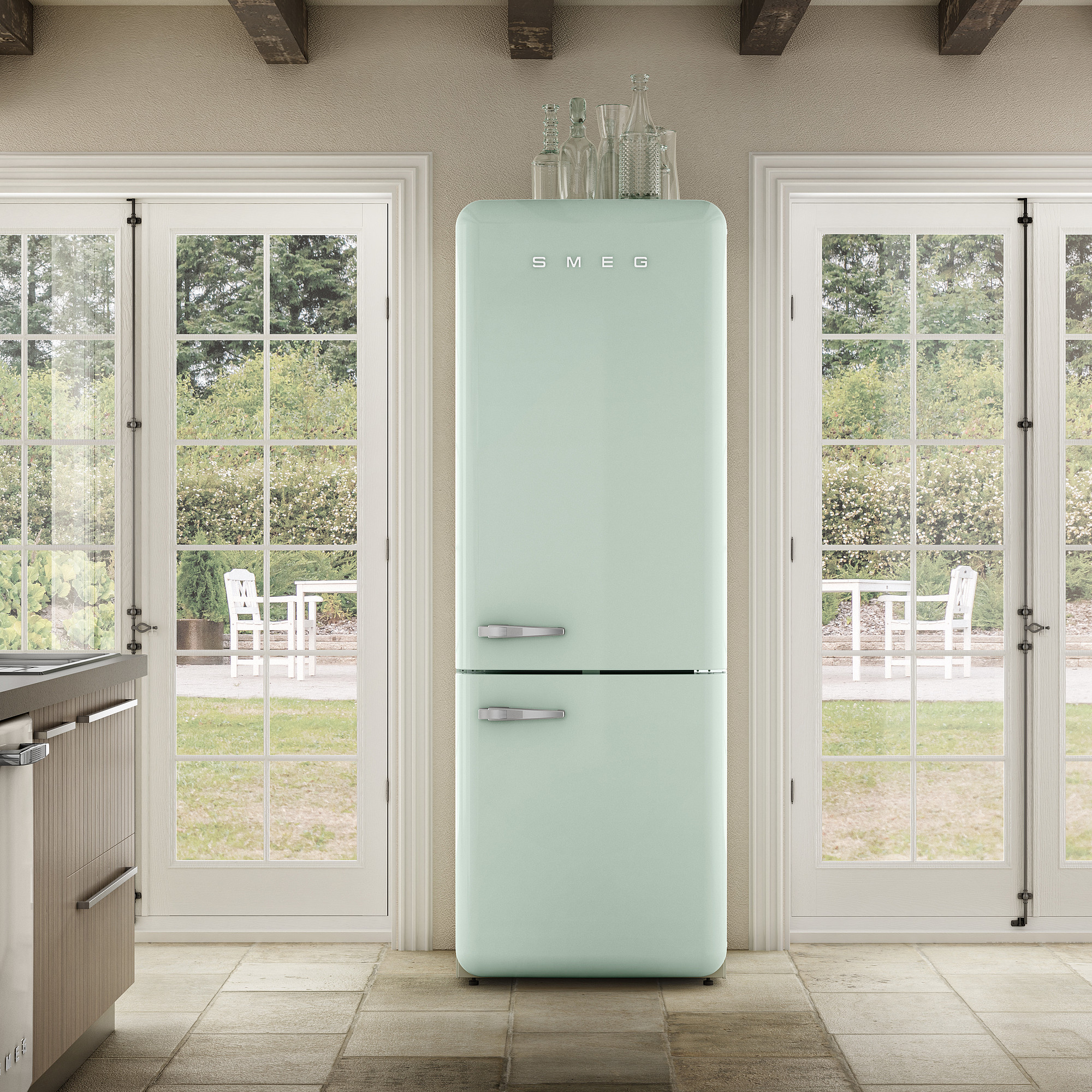 Smeg FAB38 cm Kühlschrank Retro 70 Design kaufen